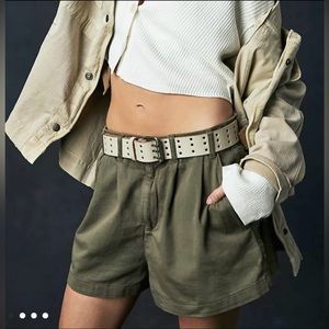 NWOT Free People Billie Chino Shorts